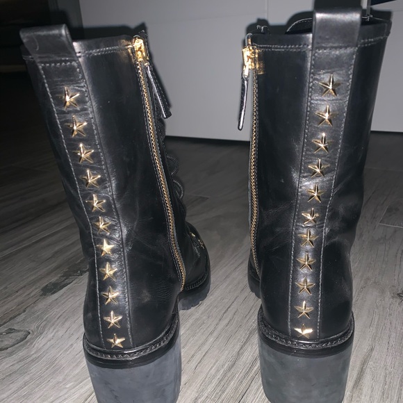 Michael Kors Cory Star Studded Combat Boot - Picture 4 of 7